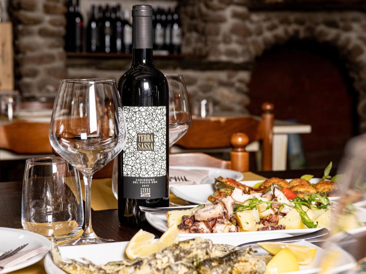 Albergo Ristorante Locanda Rosella Giba エクステリア 写真